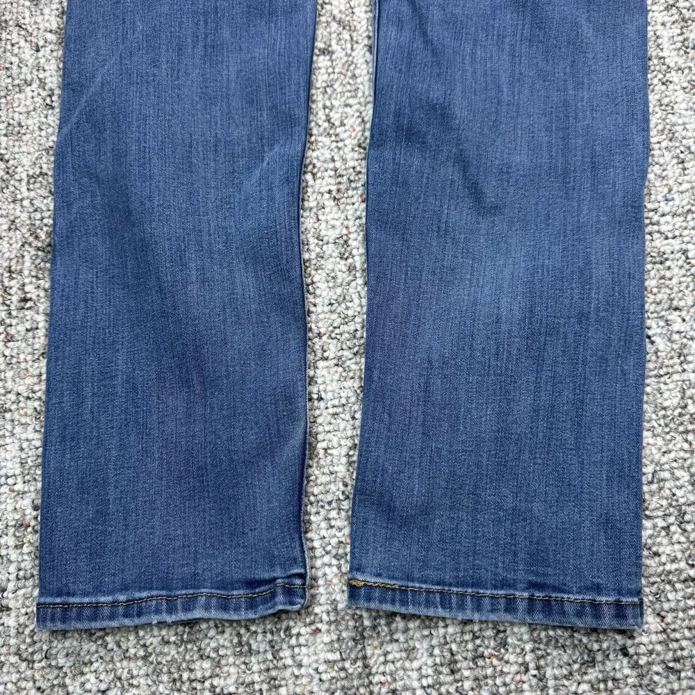 Levis 502 Jeans Mens 32x24 Fits 32x32 Regular Tapered Fit Blue Denim